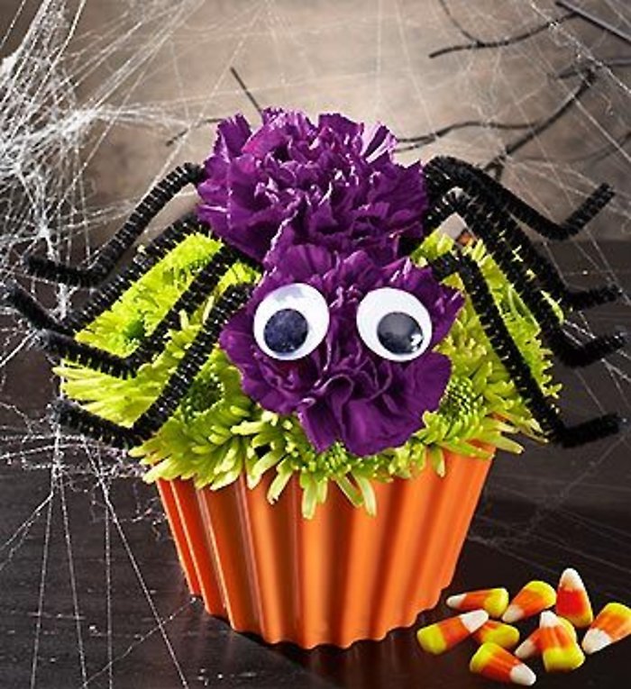Cupcake in Bloom - Spider