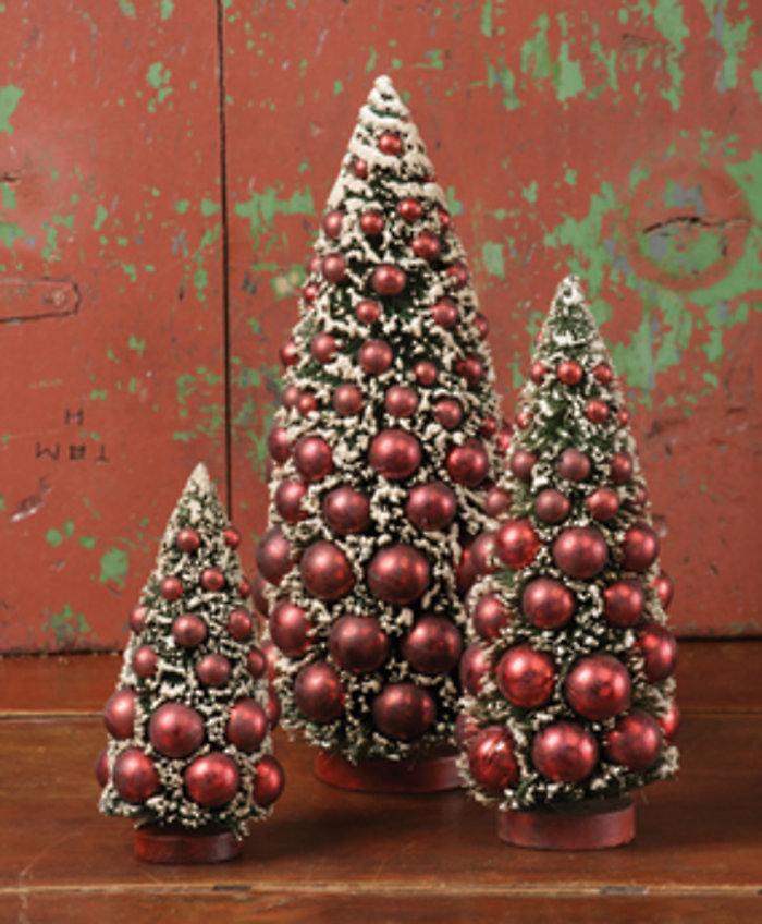 Small Red Ornament Tree