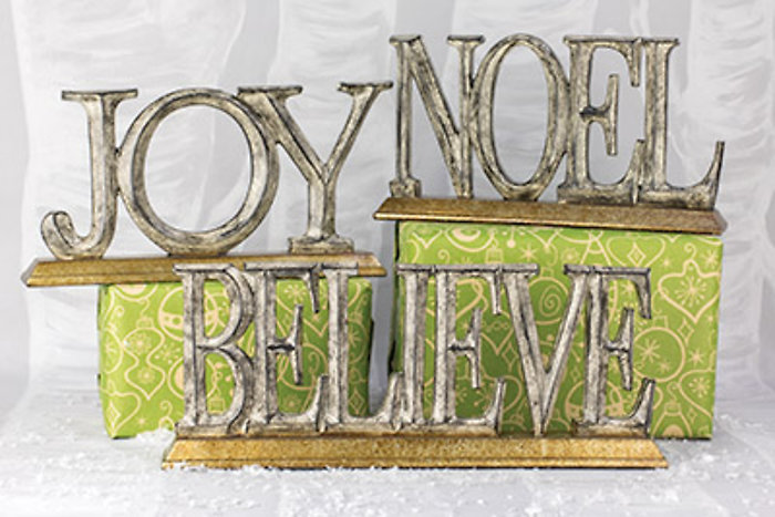 Joy, Noel, and Believe Tabletop