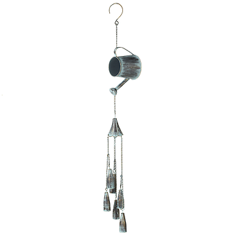 Patina Watering Can Wind Chime
