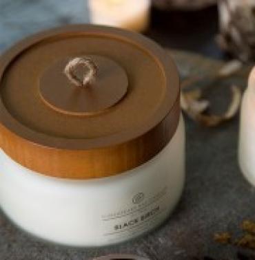 Black Birch Small Jar Candle