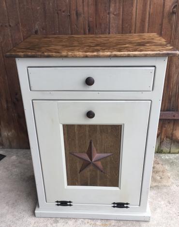 Trash Bin With Drawer