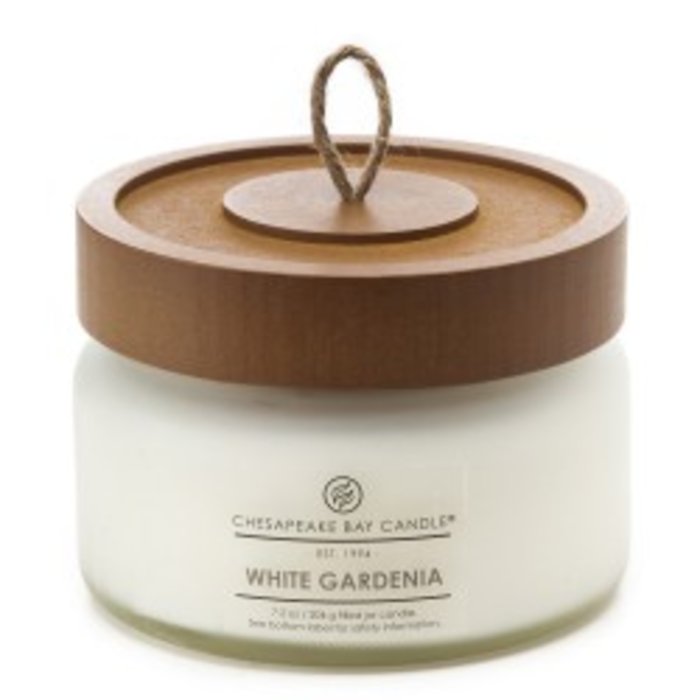 White Gardenia Small Jar Candle