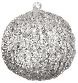 Glitter Ball Ornament 4\'  or5066