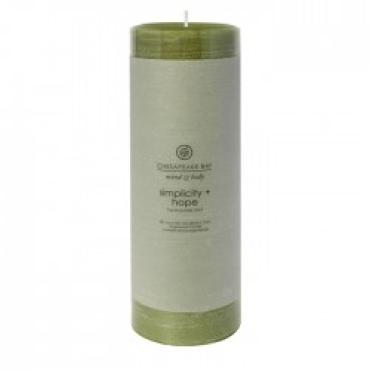 Simplicity + Hope Large Pillar Candle