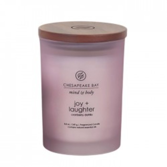 Joy + Laughter Medium Jar Candle