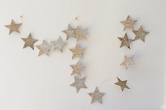 Tin Star Garland