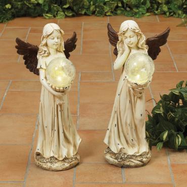 Resin Angel with Bronze Wings