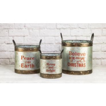 Christmas Season Bucket