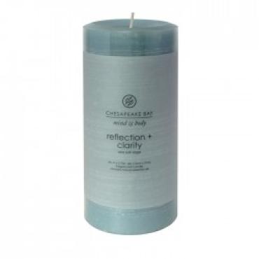 Reflection + Clarity Medium Pillar Candle