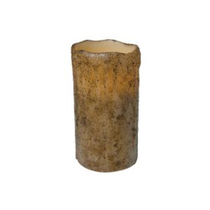 Burnt Ivory Pillar on Timer