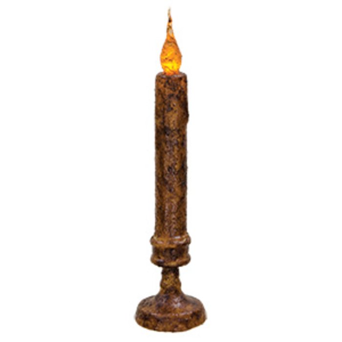 Md Burnt Mustard Candlestick