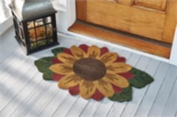 Sunflower Doormat