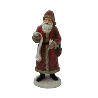 Resin Sugar Santa Red 8.25\"