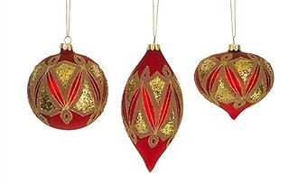 Embellished Pattern Ornament