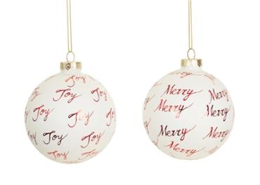 Joy/Merry Ornaments