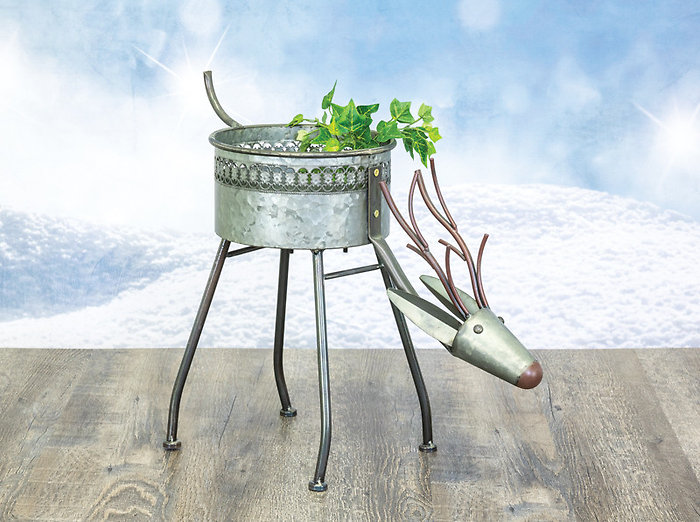Reindeer Canister Table