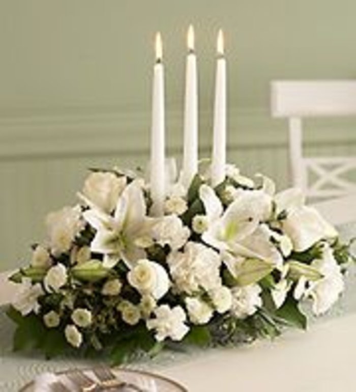 All White Centerpiece