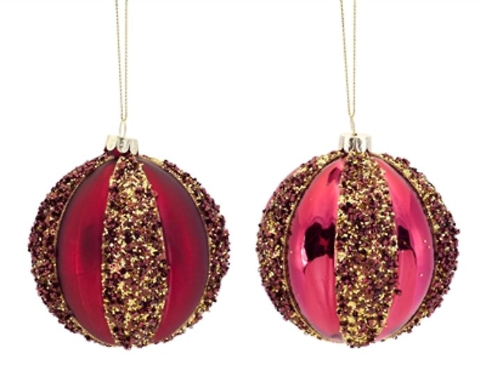 Sequined Ball Ornament