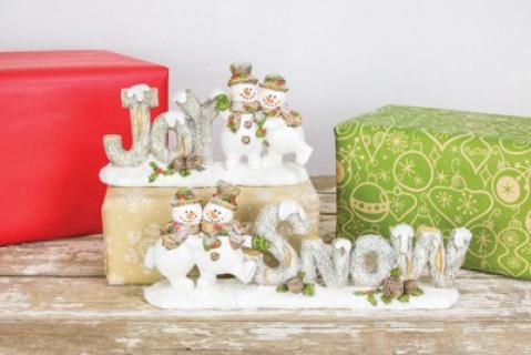 Snow/Joy Tabletop Piece