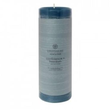 Confidence + Freedom Large Pillar Candle