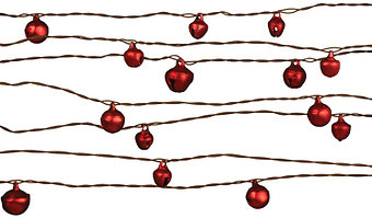 Bell Wire Garland red 24\'