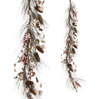 Cotton and Berry Garland