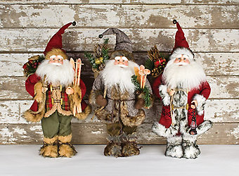 Standing Vintage Santa