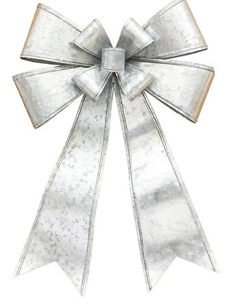 Large Sterling Bow Hanger