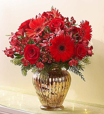 Royal Red Christmas Bouquet