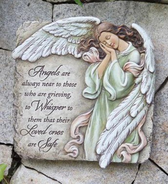 Memorial Angel Plaque