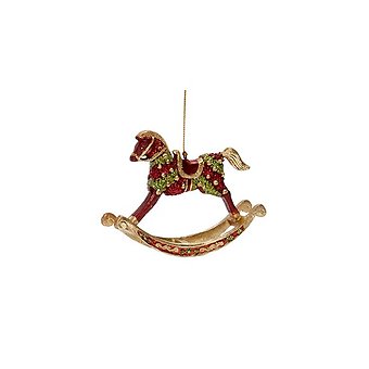 Panache Rocking Horse Ornament